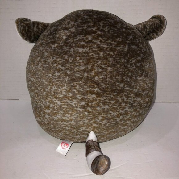 Ty Squish a Boo Linus Lemur Stuffed Toy White Brown Soft Plush Animal 8" - Picture 4 of 7